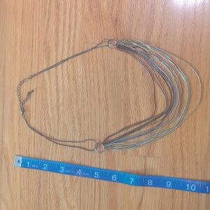 Multi colored necklace